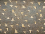 Flying Birds Canvas Wall Art, Vintage Bird Flock Pattern