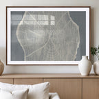 Abstract Tree Ring Wall Art Canvas Print, Framed and Ready to Hang