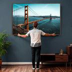 Golden Gate Bridge Wall Art Canvas Print | San Francisco Landmark Photography