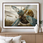 Vintage Airplane Canvas Print