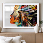 Profile Colors Canvas Print