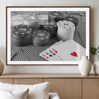 Poker Game Cards Wall Art Canvas, Multi Panel Wall Art