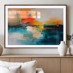 Colorful Abstract Wall Art | Bold Modern Canvas Print | Ready to Hang