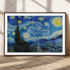 Vincent Van Gogh The Starry Night Abstract Wall Art Canvas Print