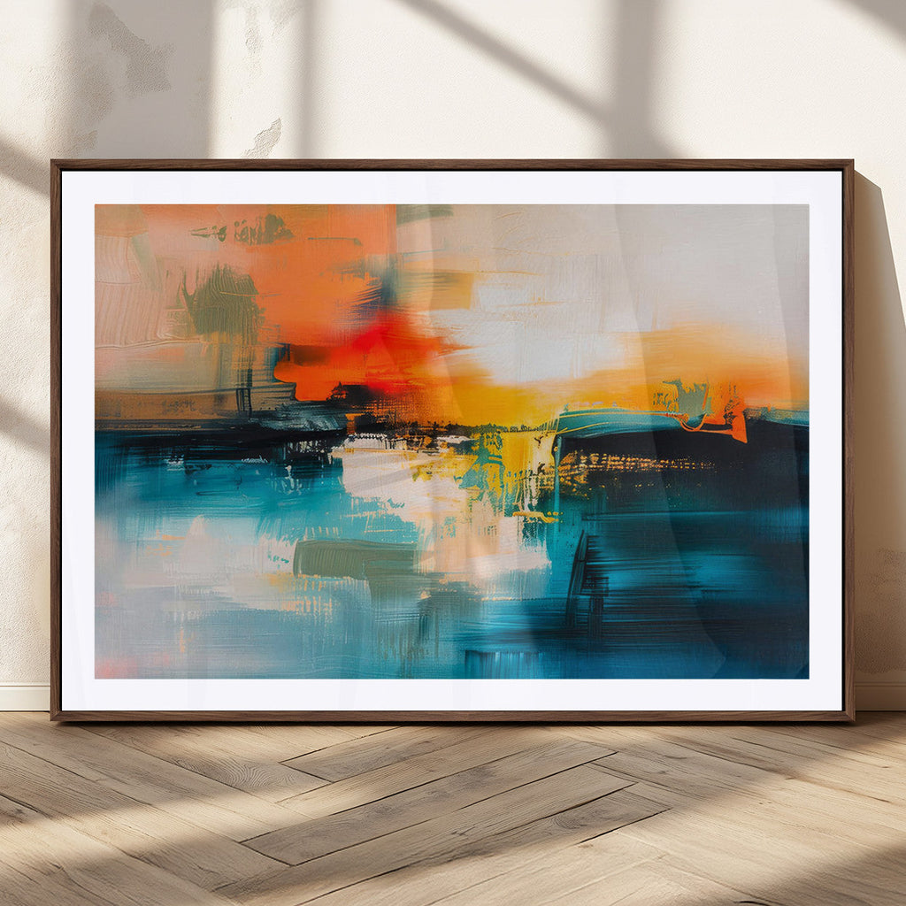 Colorful Abstract Wall Art | Bold Modern Canvas Print | Ready to Hang