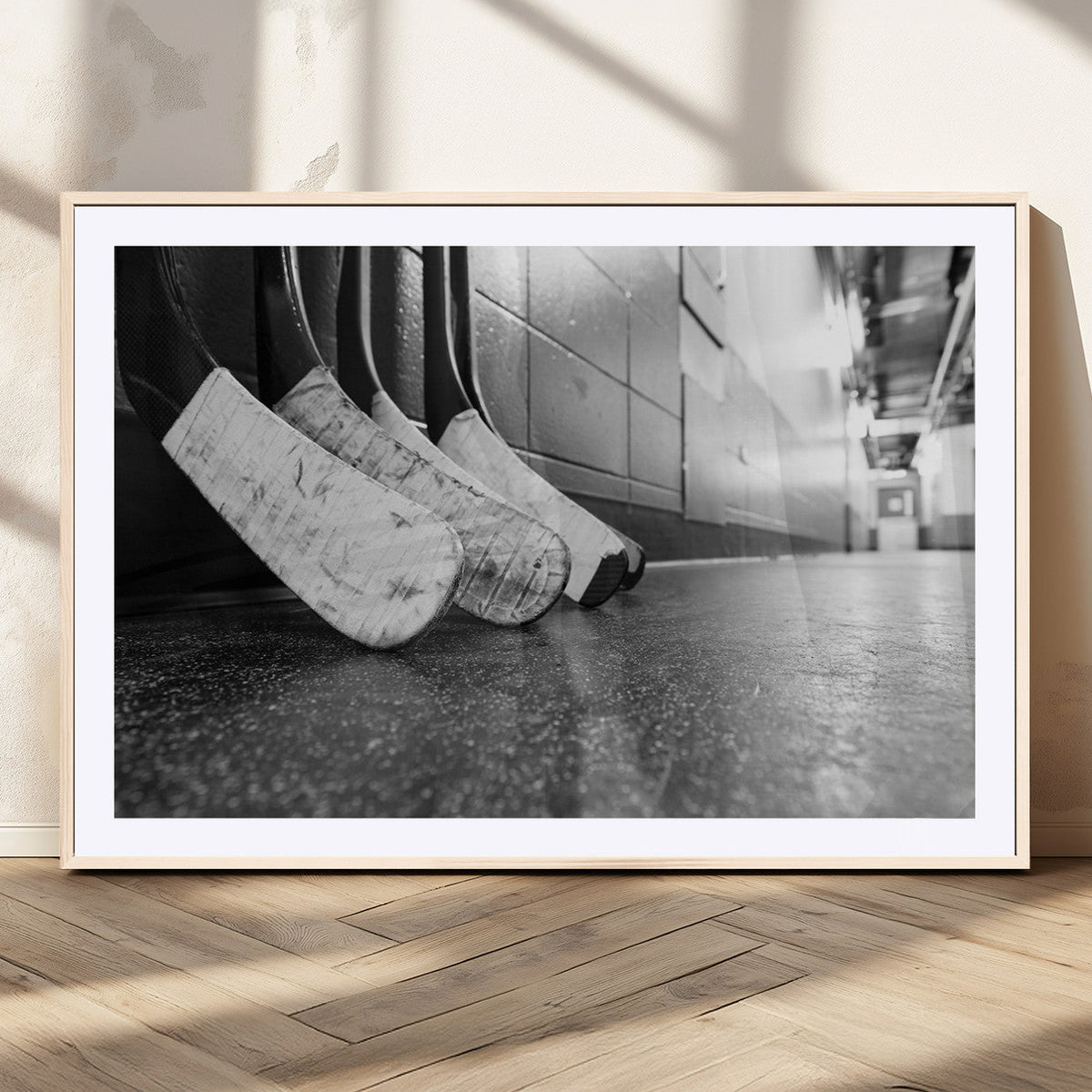 Ice Hockey Wall Art Canvas Print