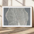 Abstract Tree Ring Wall Art Canvas Print, Framed and Ready to Hang