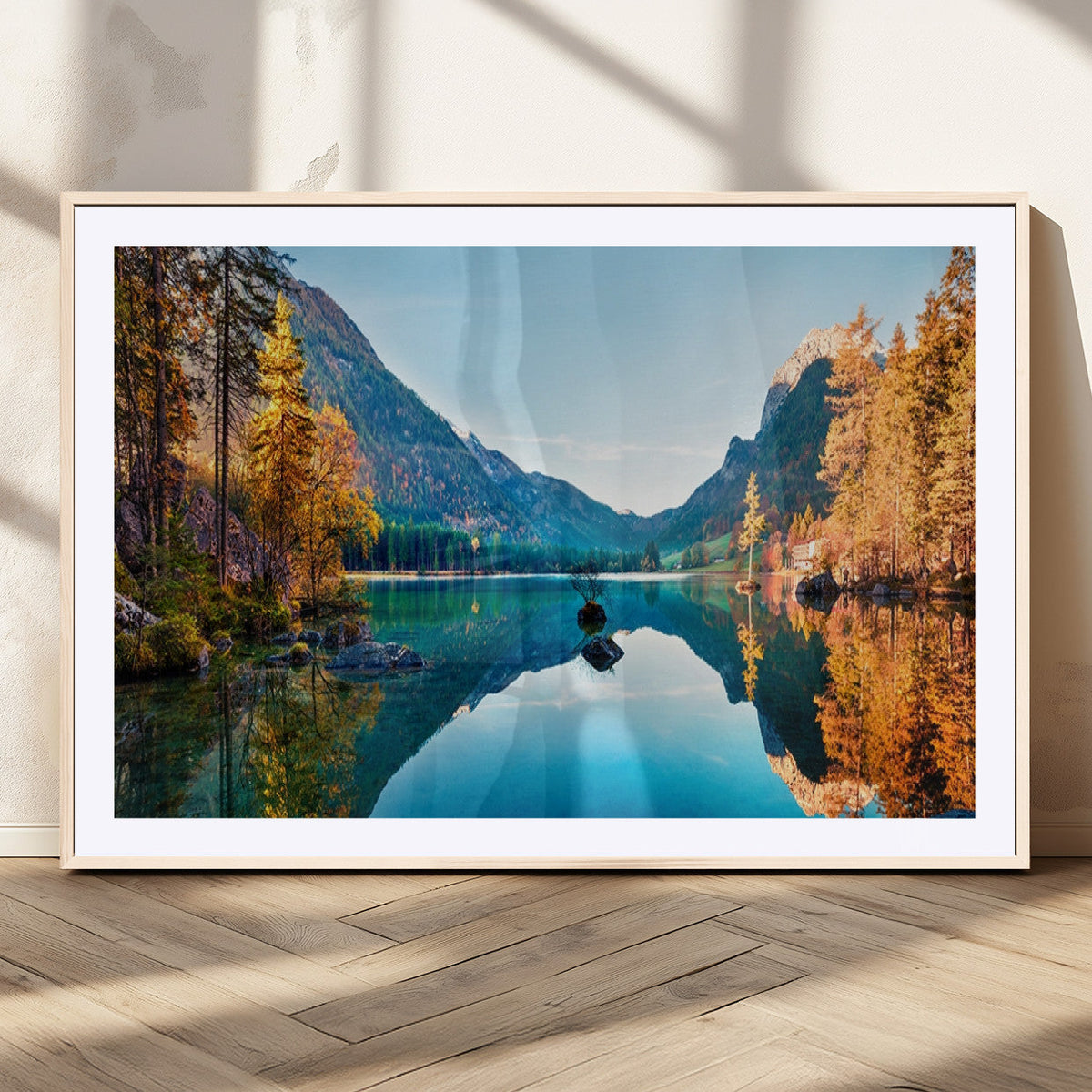 Fantastic Autumn Panorama Wall Art Canvas Print