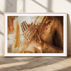 Buddha Statue Hands Wall Art Canvas Print