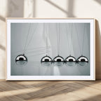 Newton's Cradle Wall Art Canvas Print | Framed Newton Cradle Wall Art