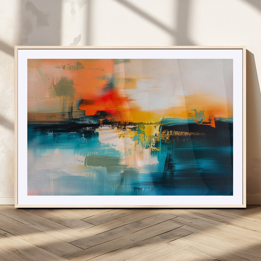 Colorful Abstract Wall Art | Bold Modern Canvas Print | Ready to Hang