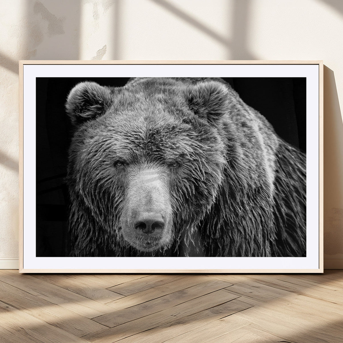 399 Grizzly Bear Canvas Print, Ready to Hang Wall Art