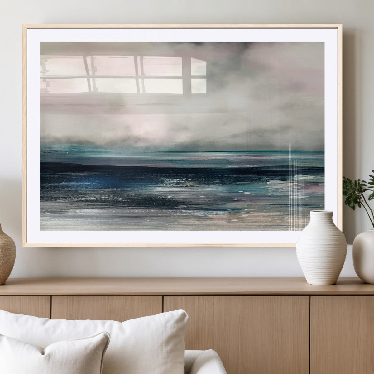 Contemporary Abstract Wall Art Canvas Print