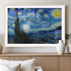 Vincent Van Gogh The Starry Night Abstract Wall Art Canvas Print