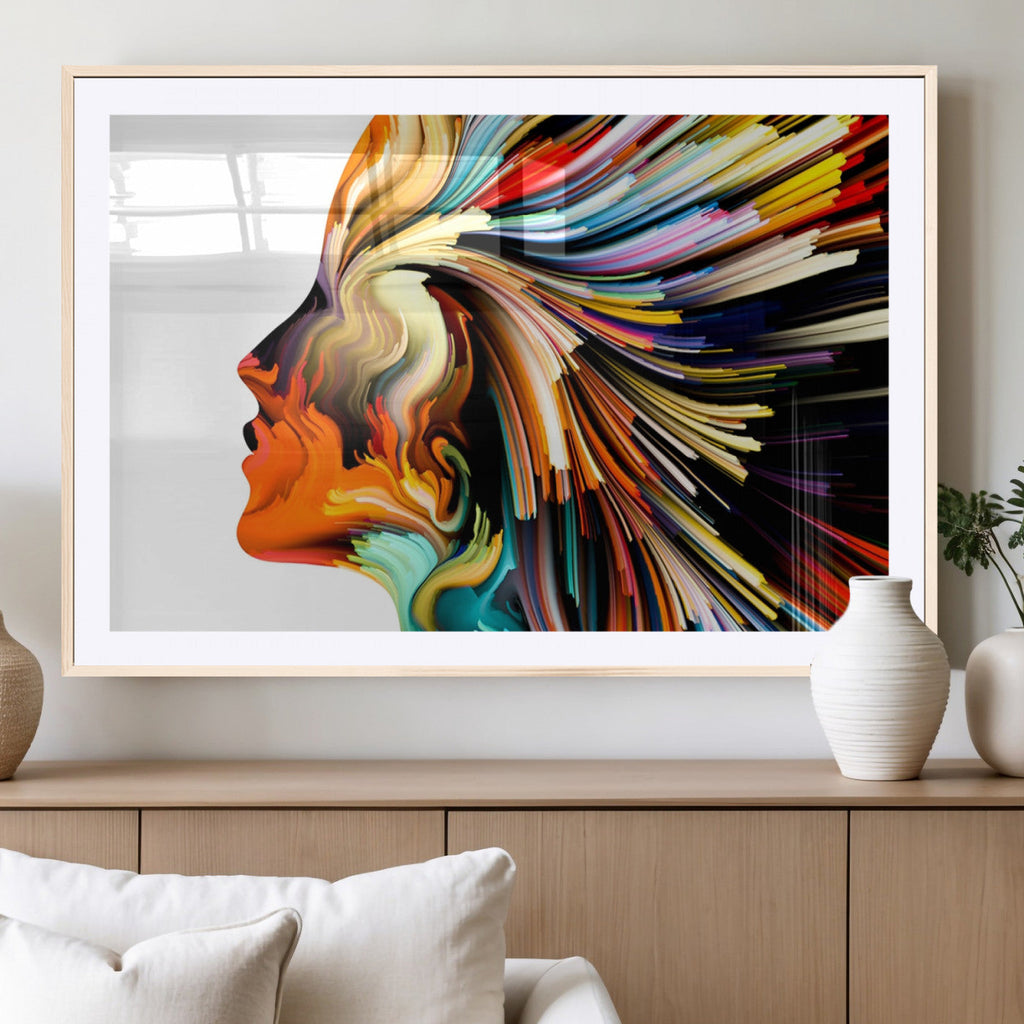 Profile Colors Canvas Print