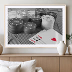 Poker Game Cards Wall Art Canvas, Multi Panel Wall Art