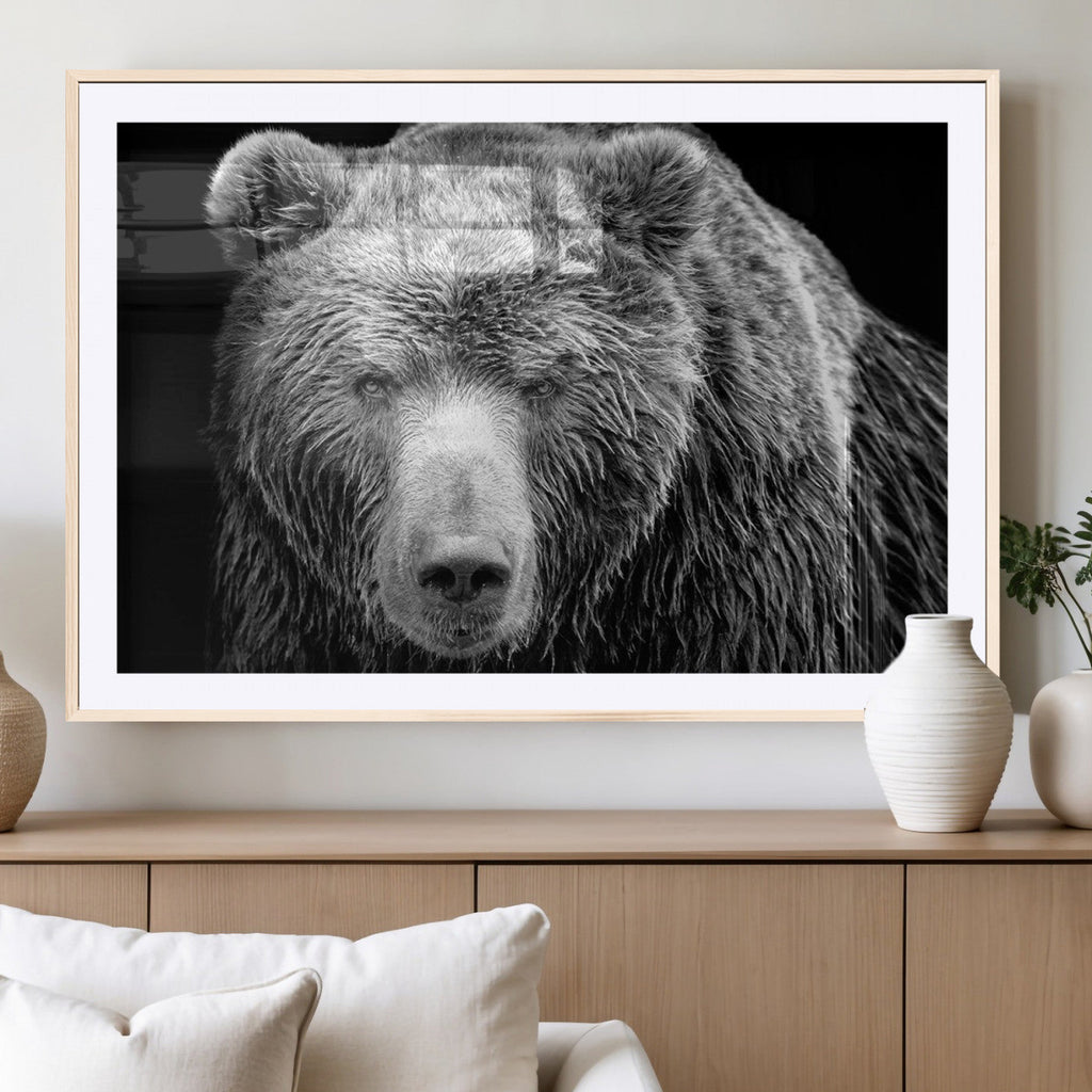 399 Grizzly Bear Canvas Print, Ready to Hang Wall Art