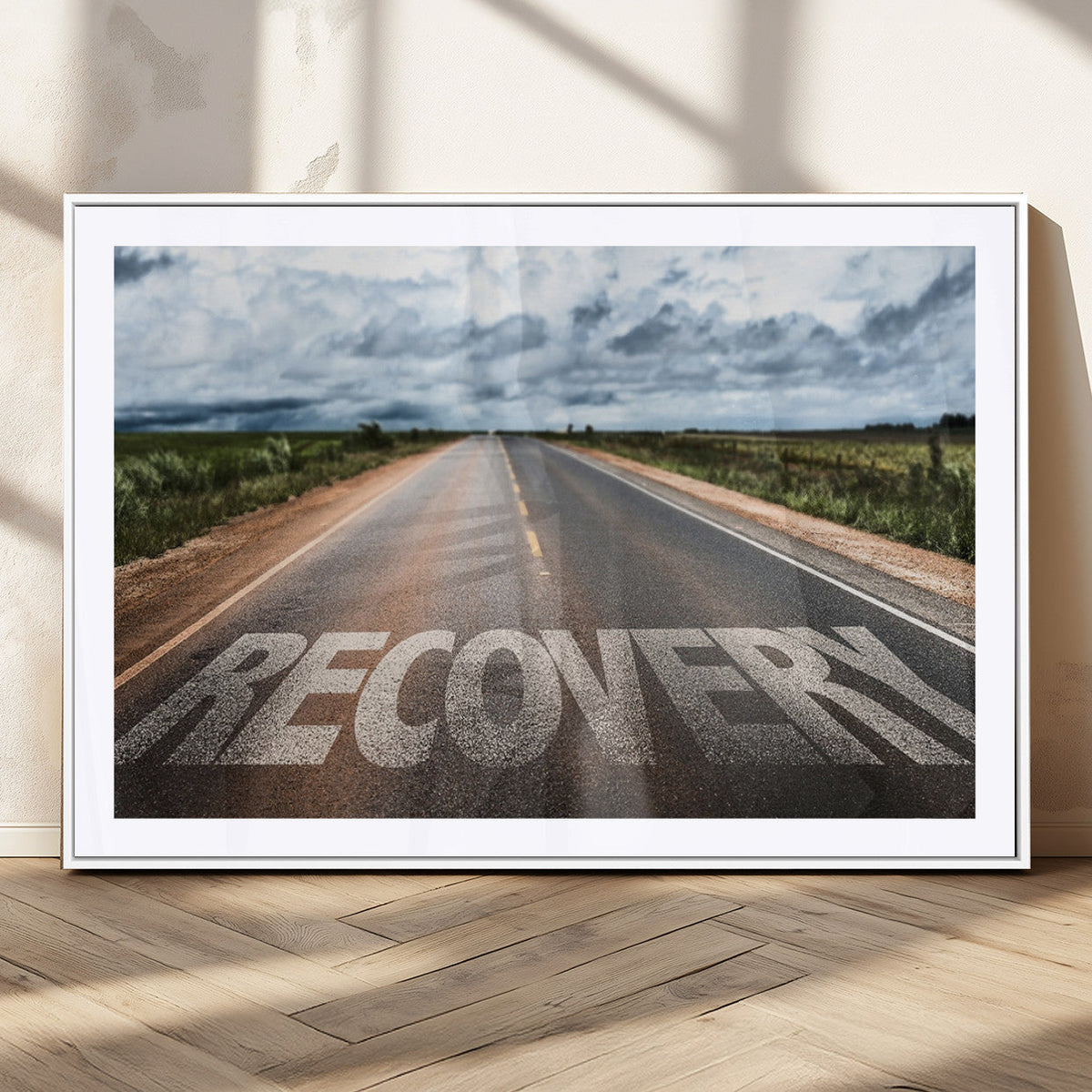 Recovery Road Wall Art Canvas Print