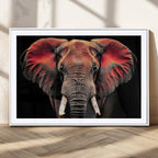 Elephant Wall Art Canvas Print