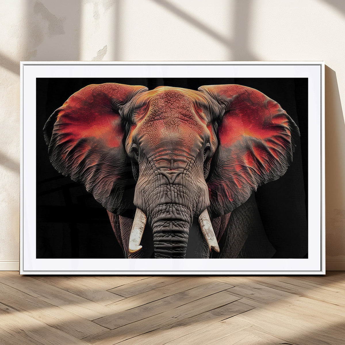Elephant Wall Art Canvas Print