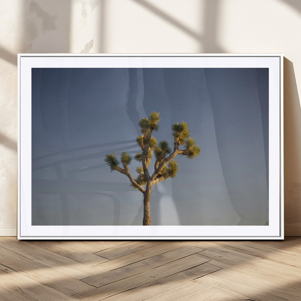 Joshua Tree Wall Art Canvas Print, Framed Southwestern Desert Landscape