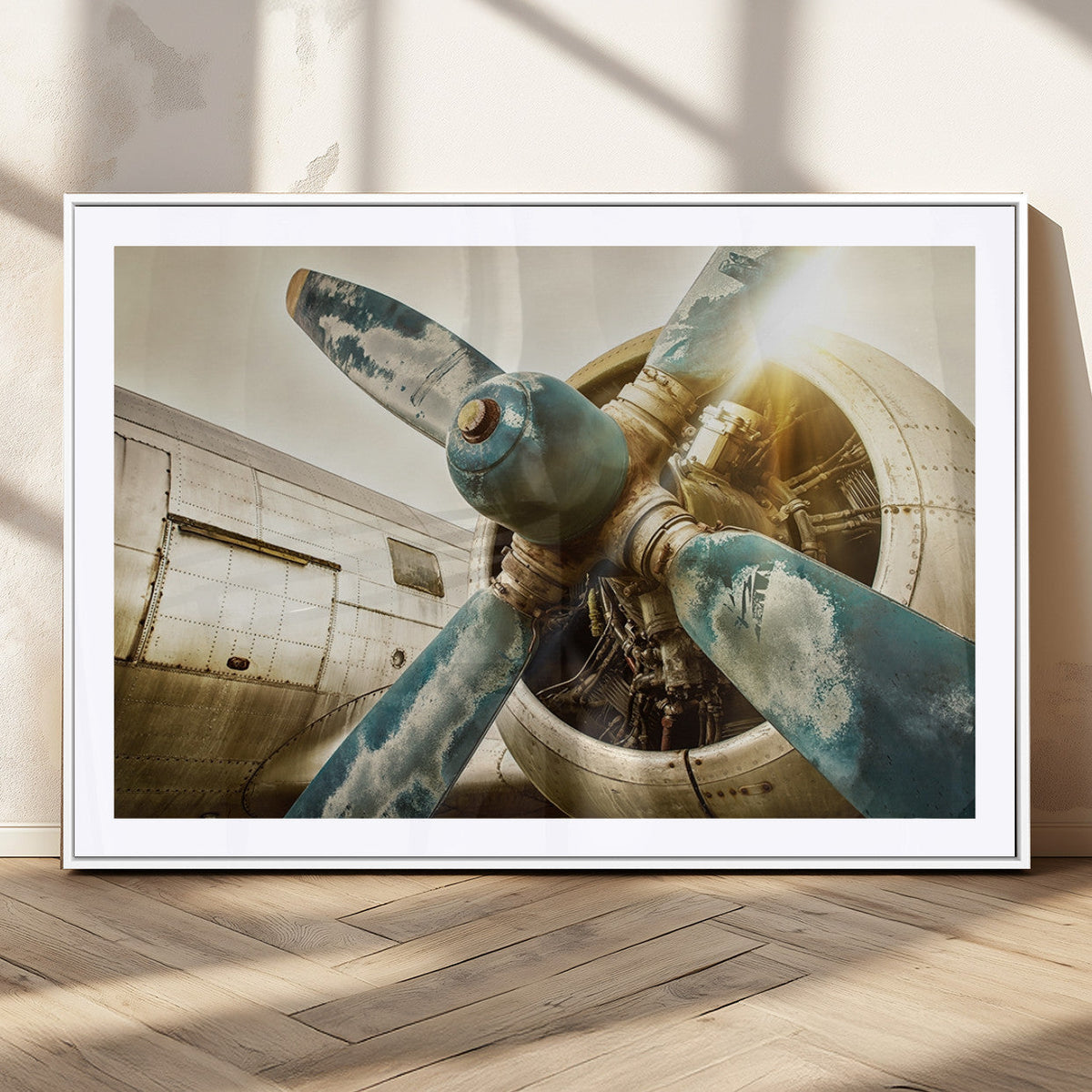 Vintage Airplane Canvas Print