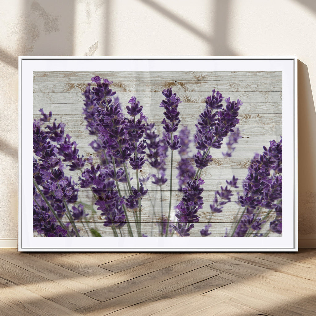 Lavender Herb Wall Art Canvas Print