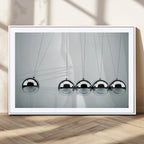 Newton's Cradle Wall Art Canvas Print | Framed Newton Cradle Wall Art