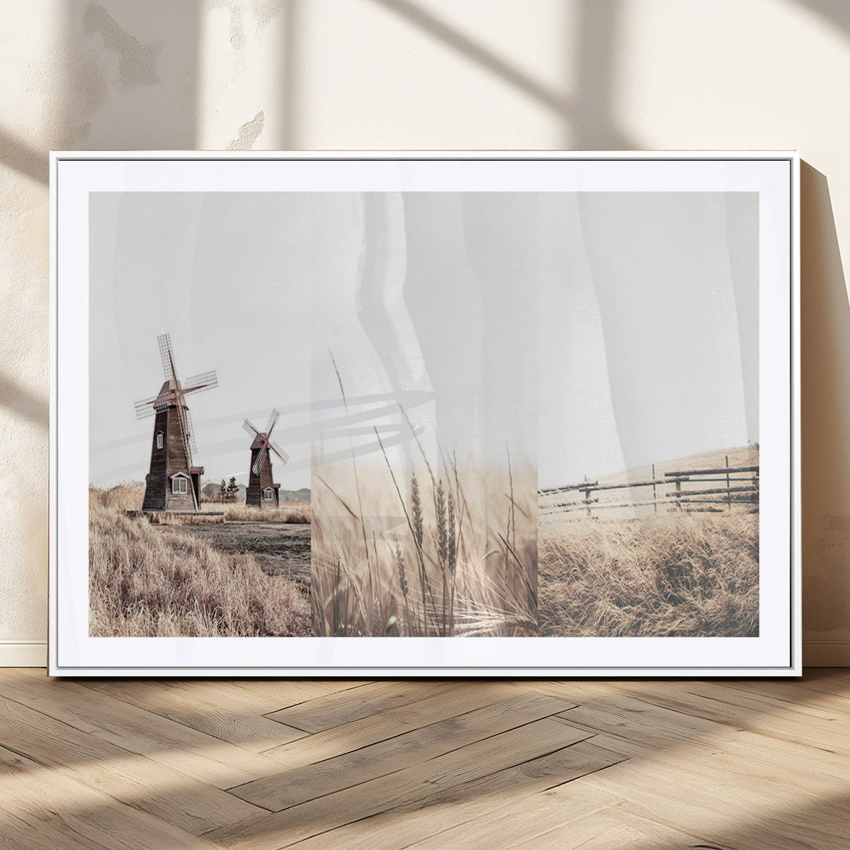 Farm Prints, Set of 6 Farmhouse Wall Art Canvas, Country House Decor
