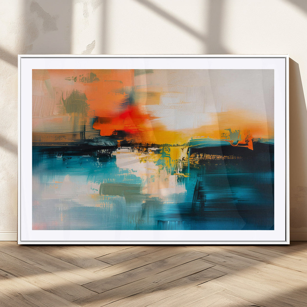 Colorful Abstract Wall Art | Bold Modern Canvas Print | Ready to Hang