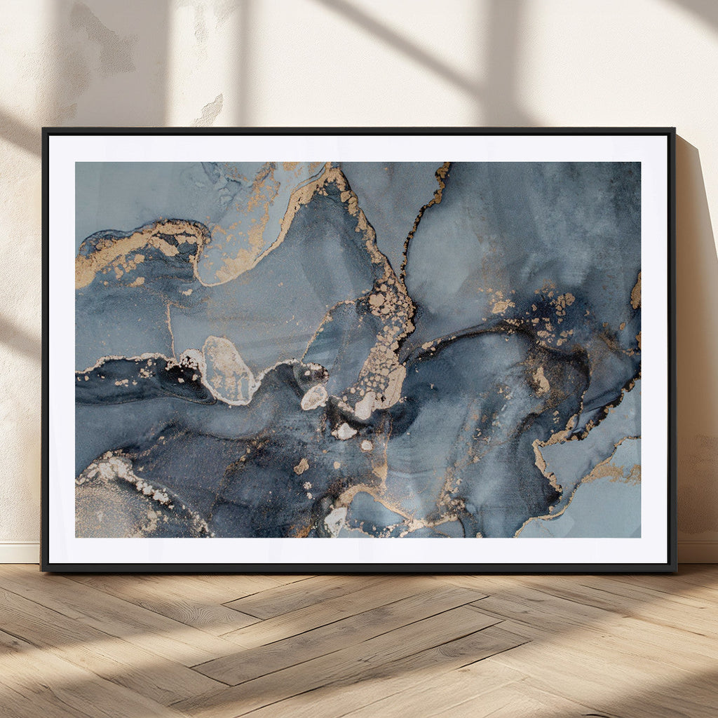 Multipanel Marble Fluid Effect Wall Art Abstract Canvas Wall Art Print