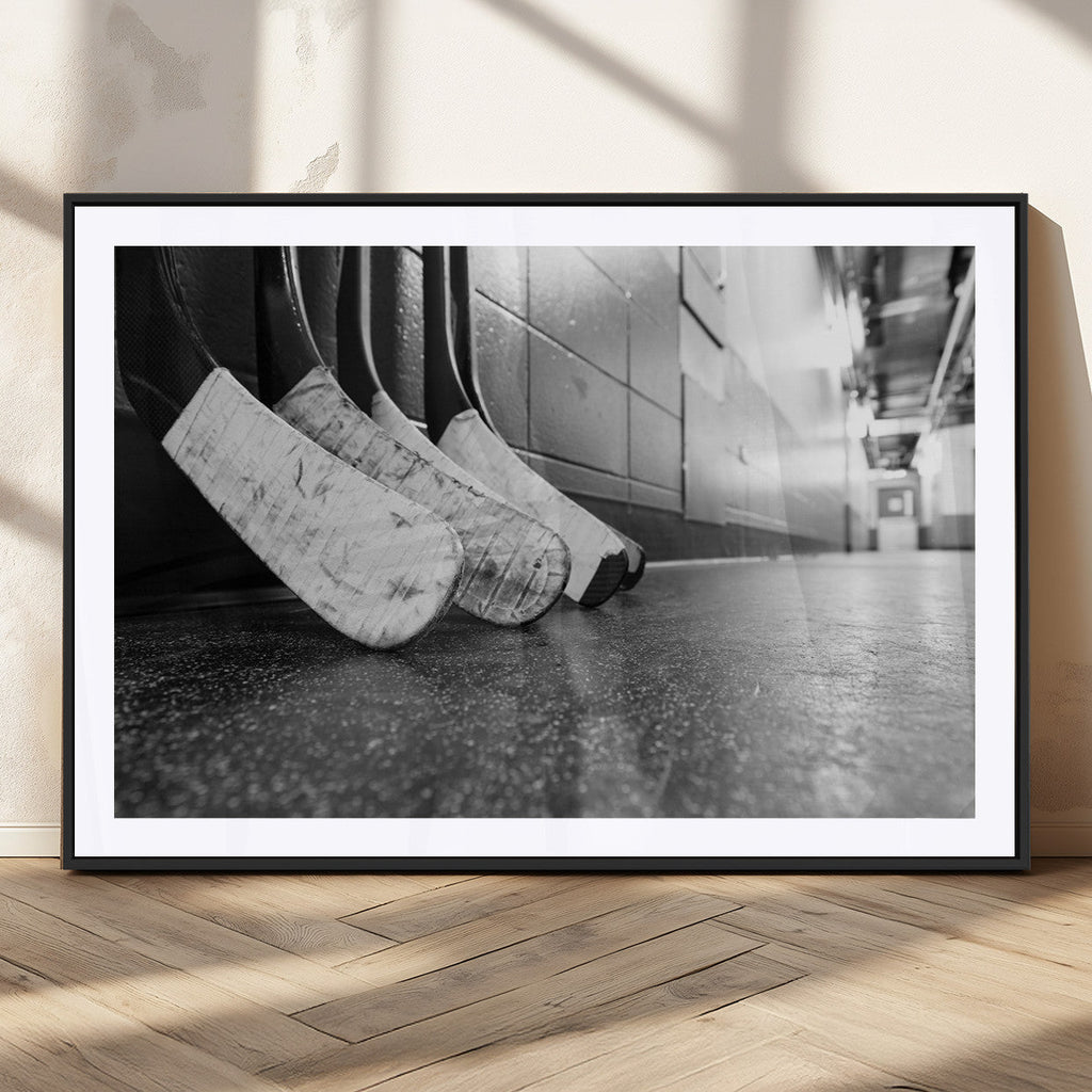 Ice Hockey Wall Art Canvas Print