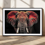Elephant Wall Art Canvas Print