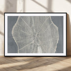 Abstract Tree Ring Wall Art Canvas Print, Framed and Ready to Hang
