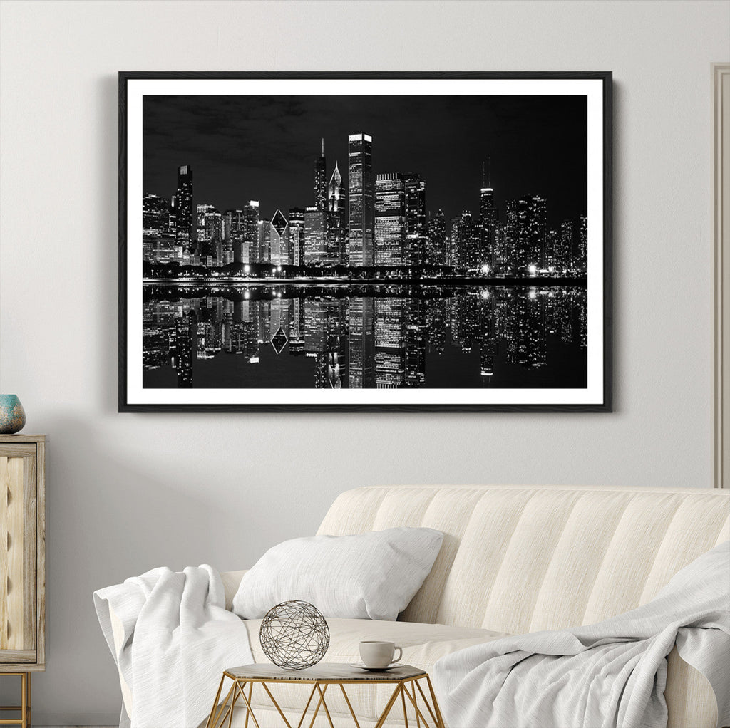 Chicago Wall Art Canvas Print