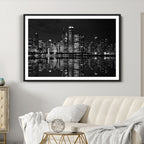 Chicago Wall Art Canvas Print