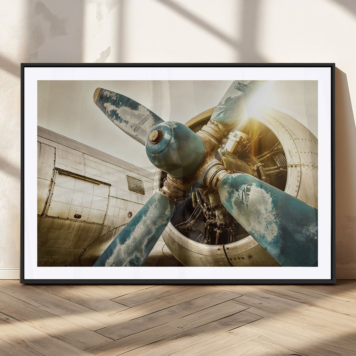 Vintage Airplane Canvas Print