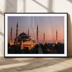 Wall Art Turkey Istanbul Skyline Canvas Print
