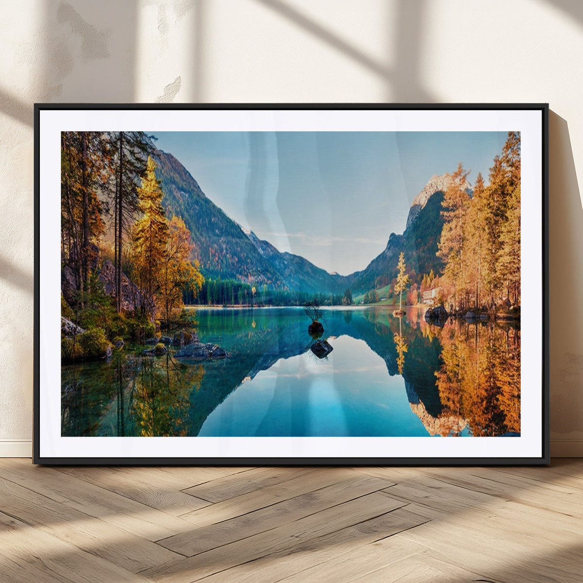 Fantastic Autumn Panorama Wall Art Canvas Print