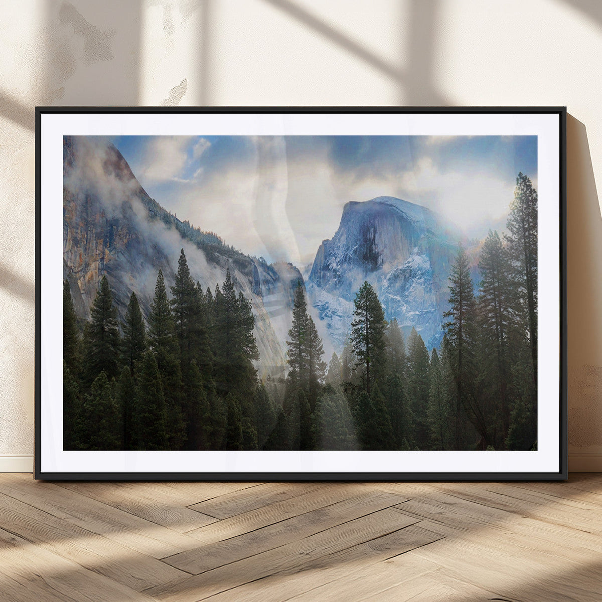 Half Dome Yosemite California Wall Art Canvas Print El Capitan