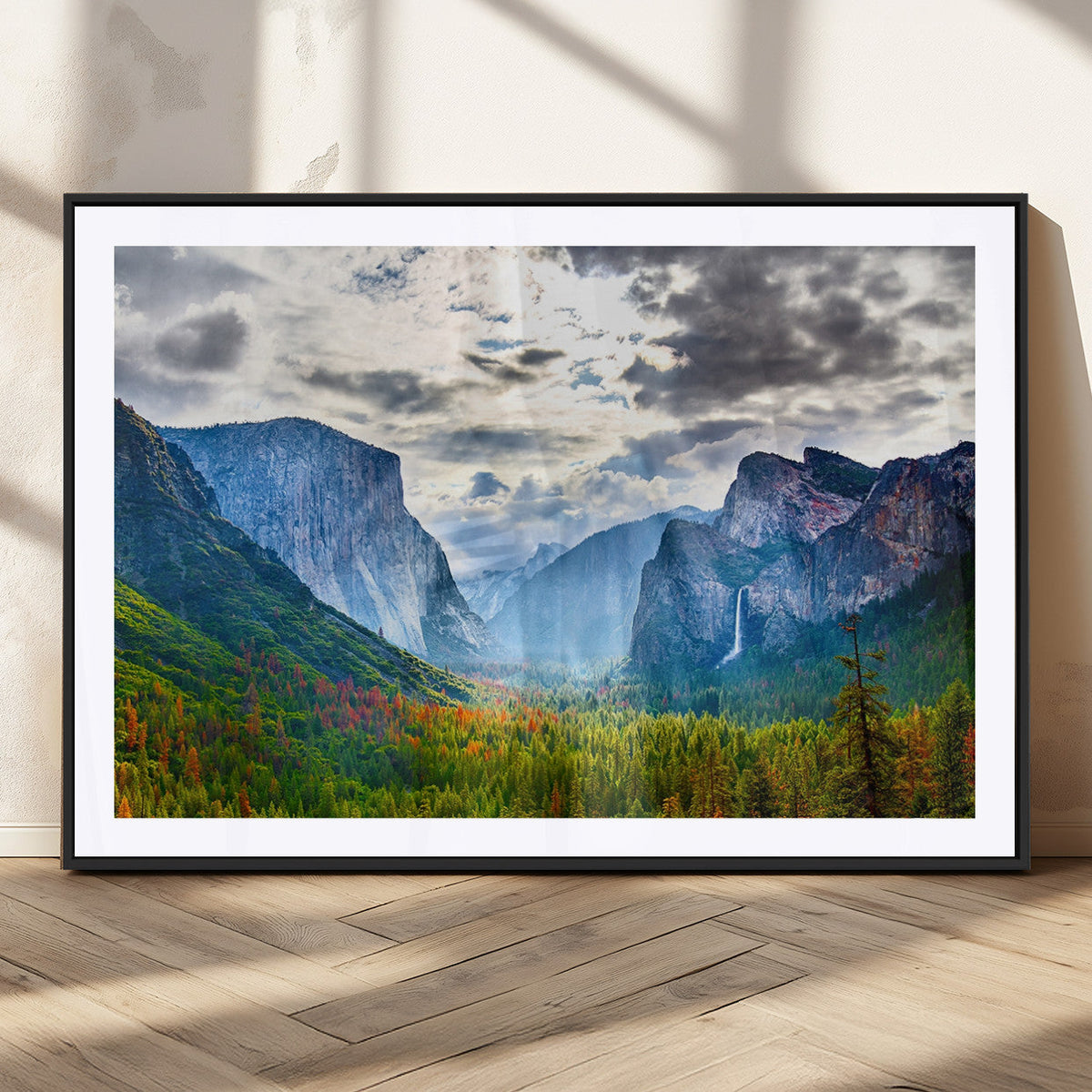 Yosemite Park Half Dome 3 Panel Canvas Print | Large Giclée Landscape Wall Art