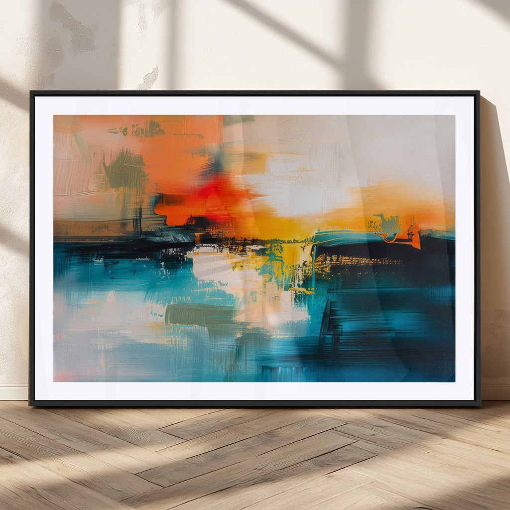 Colorful Abstract Wall Art | Bold Modern Canvas Print | Ready to Hang