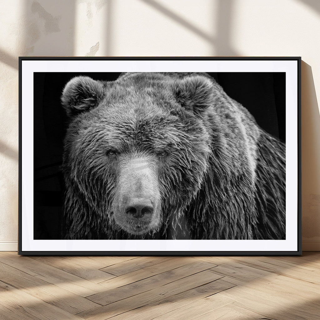 399 Grizzly Bear Canvas Print, Ready to Hang Wall Art