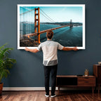 Golden Gate Bridge Wall Art Canvas Print | San Francisco Landmark Photography
