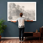 Van Poelenburch Landscape Canvas Wall Art | Dutch Golden Age