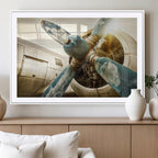 Vintage Airplane Canvas Print