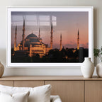 Wall Art Turkey Istanbul Skyline Canvas Print
