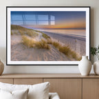 Sunrise On The Beach Wall Art Canvas Print