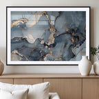 Multipanel Marble Fluid Effect Wall Art Abstract Canvas Wall Art Print