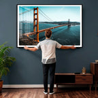 Golden Gate Bridge Wall Art Canvas Print | San Francisco Landmark Photography